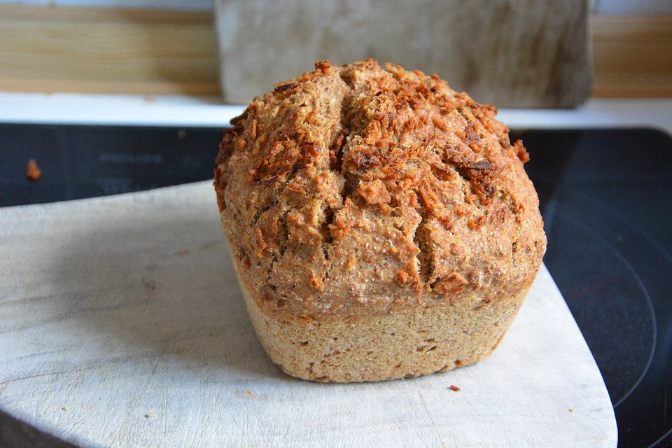 Brot mit Bier gebacken