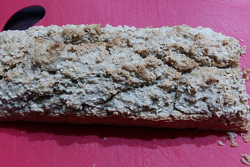 Brot mit Bier gebacken