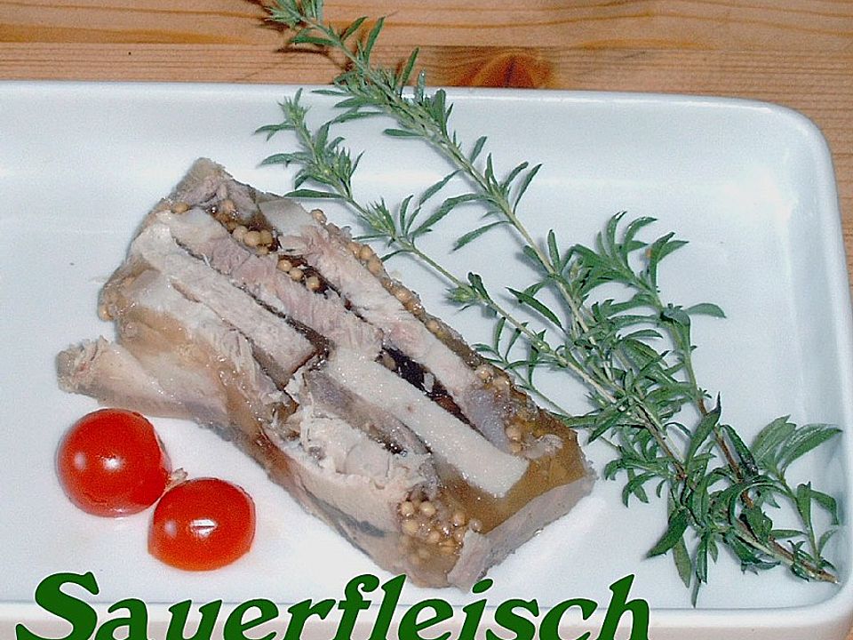 Sauerfleisch, mecklenburger Art von Sonja| Chefkoch