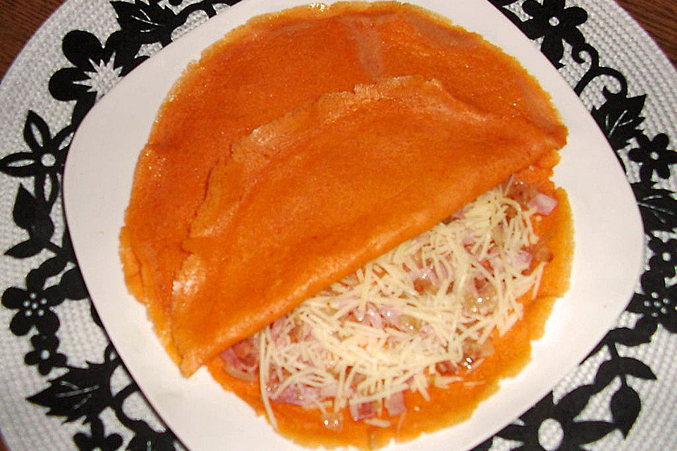 Rote Pfannkuchen