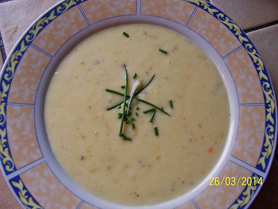 Kartoffelcremesuppe à la Mama| Chefkoch Kartoffelcremesuppe à la Mama| Chefkoch