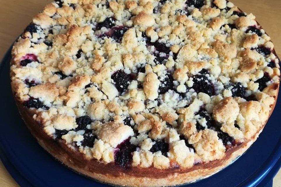 Stachelbeer-Streusel-Kuchen