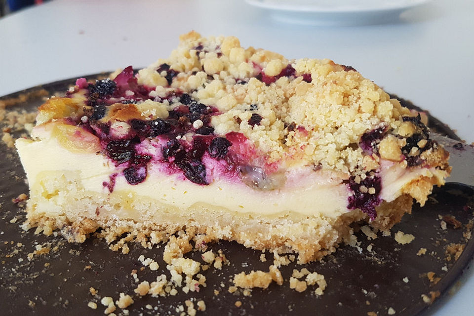 Stachelbeer-Streusel-Kuchen