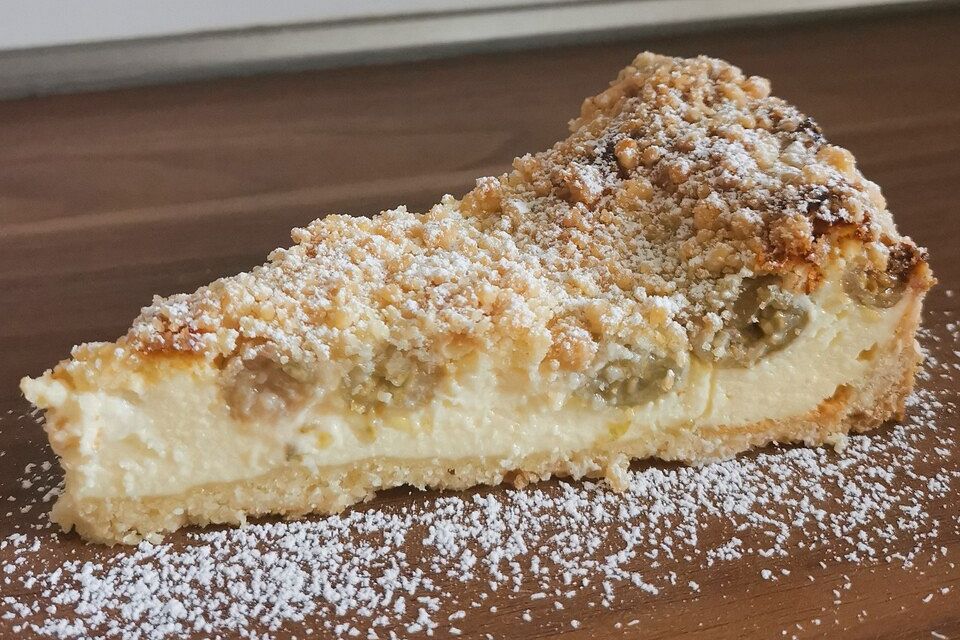 Stachelbeer-Streusel-Kuchen