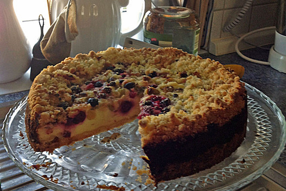 Stachelbeer-Streusel-Kuchen