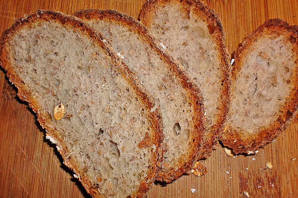 Delfinas kerniges Quarkbrot