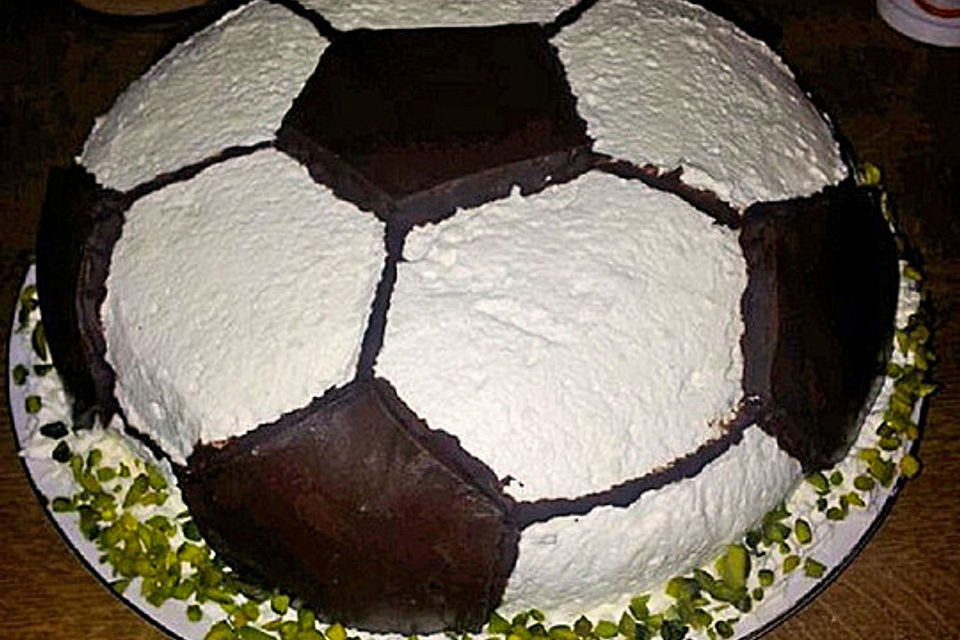 Fußballtorte