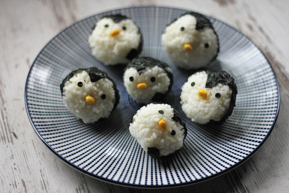 Pinguin-Onigiri