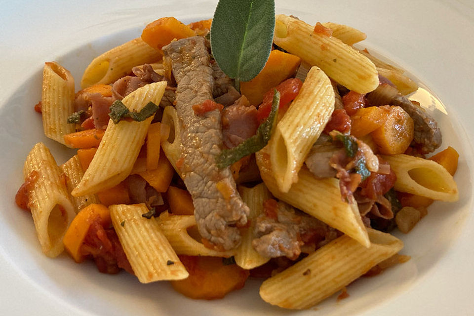 Penne Saltimbocca