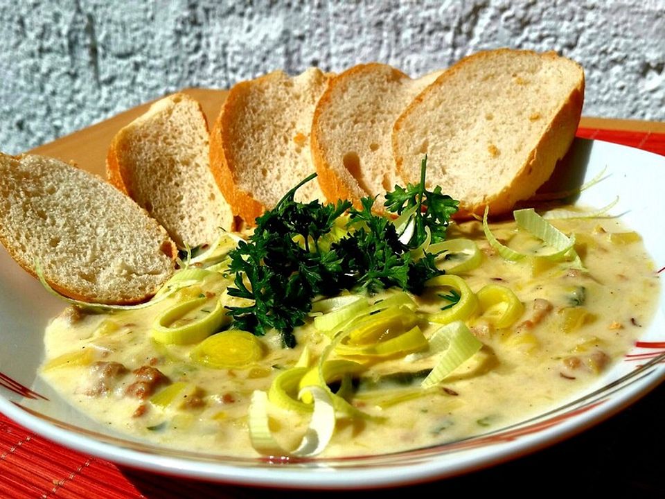 Käse-Lauch-Suppe von mausejulchen| Chefkoch