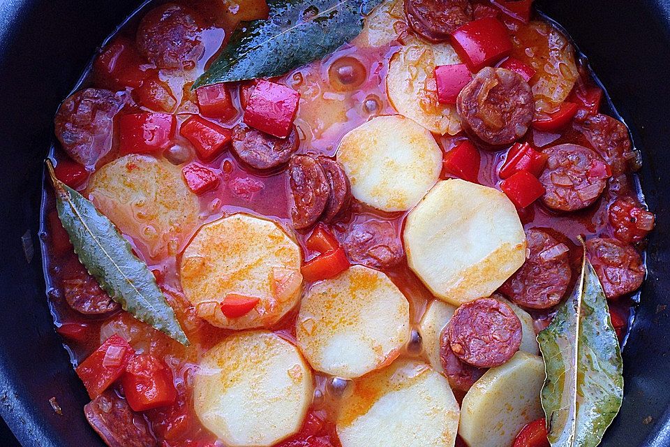 Patatas con chorizo à la Gabi