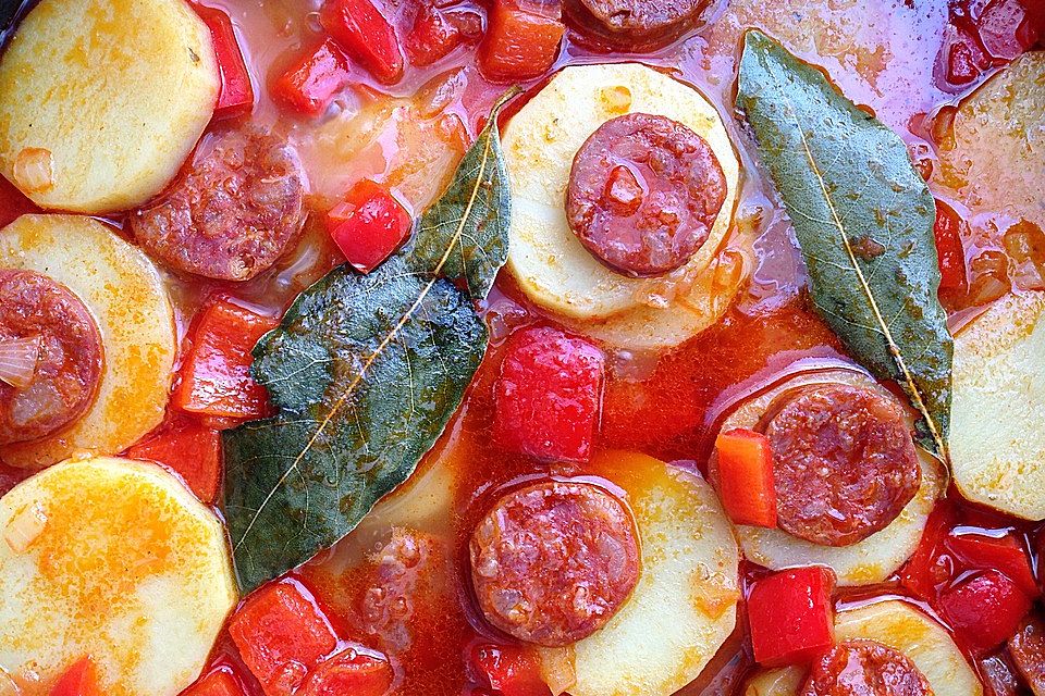 Patatas con chorizo à la Gabi