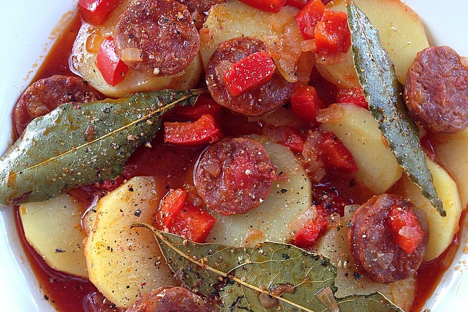 Patatas con chorizo à la Gabi