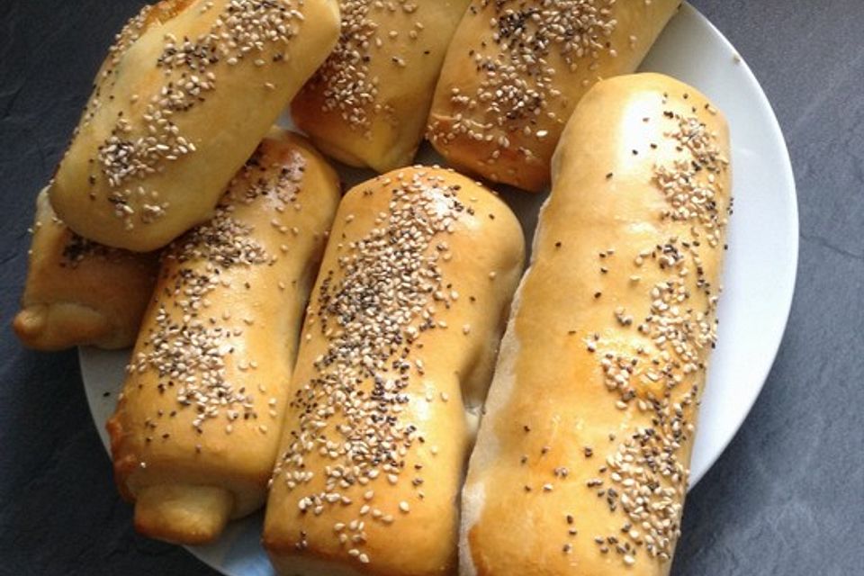 Panini all olio - Brötchen italienische Art Panini all olio - Brötchen italienische Art