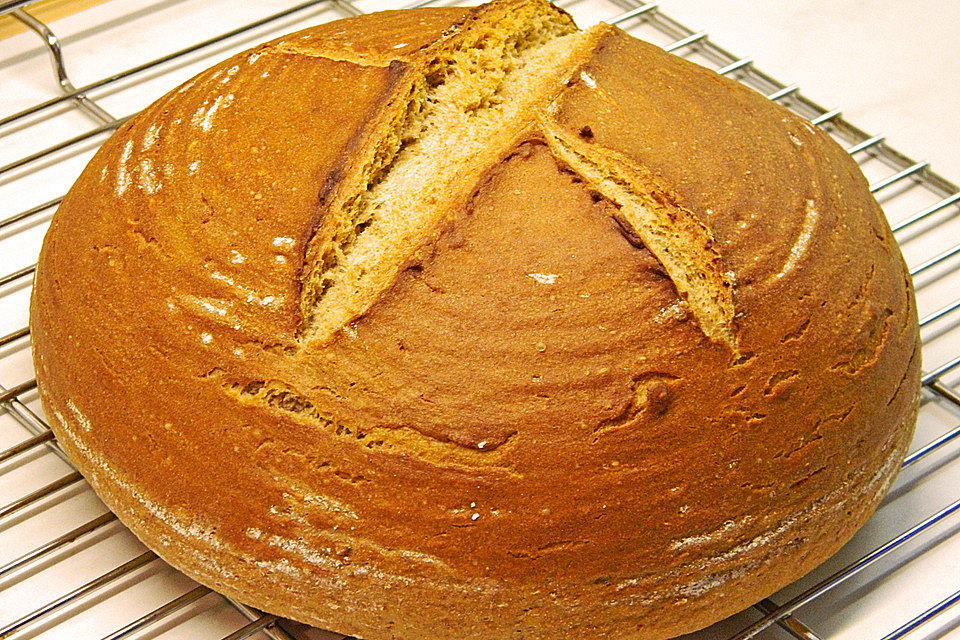 Herzhaftes Dinkel-Mischbrot