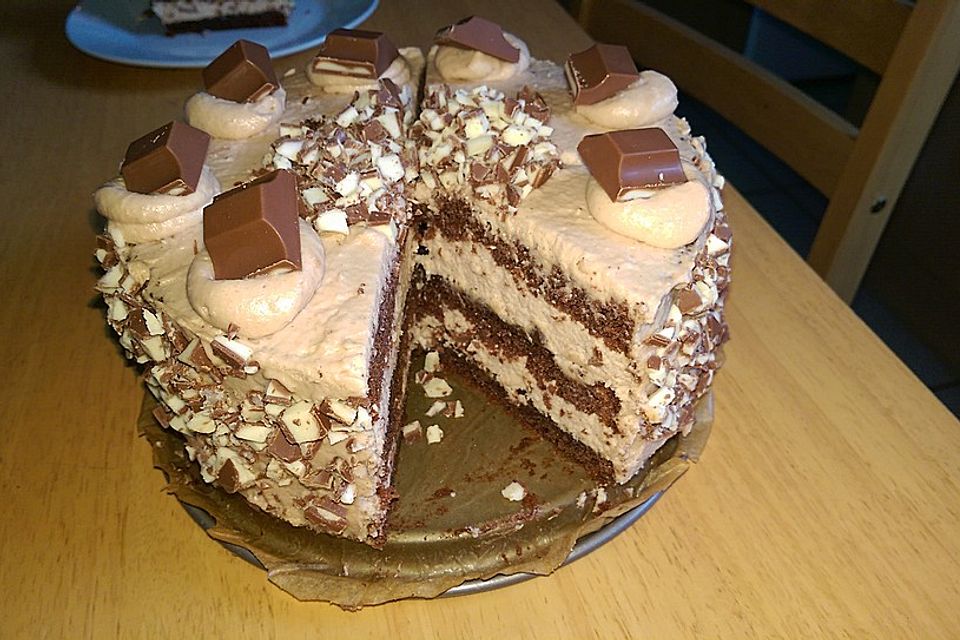 Kinderschokolade-Torte