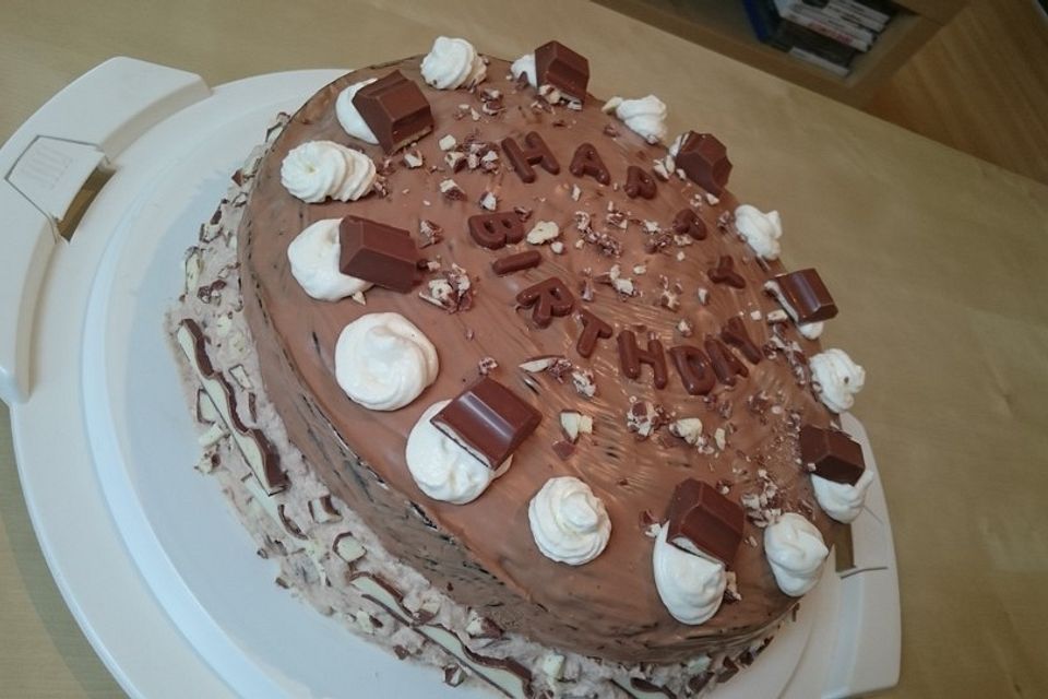 Kinderschokolade-Torte