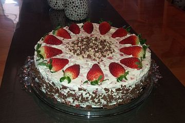 Erdbeer-Joghurette Torte