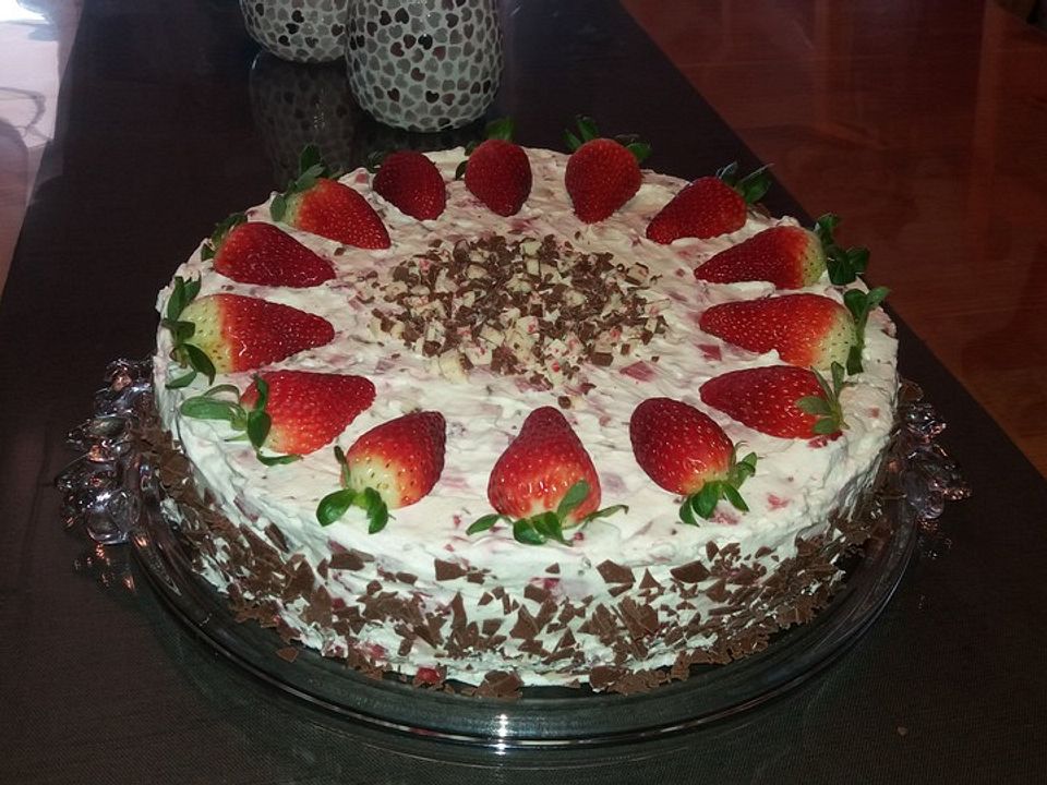 Erdbeer-Joghurette Torte | Chefkoch