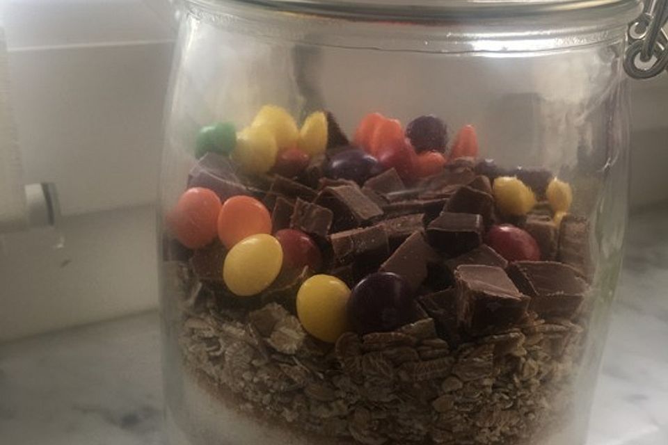 Bunte Cookies als Backmischung Bunte Cookies als Backmischung