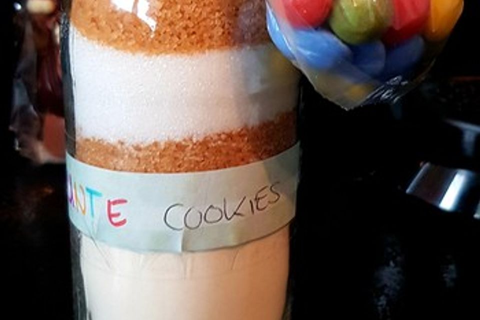 Bunte Cookies als Backmischung Bunte Cookies als Backmischung