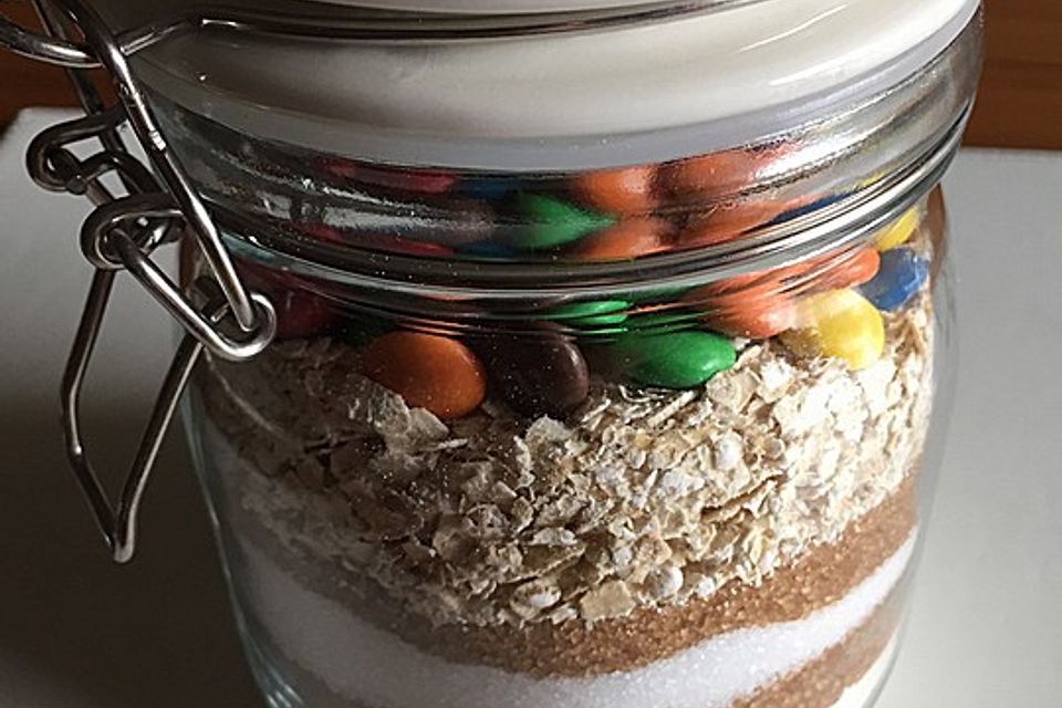 Bunte Cookies als Backmischung Bunte Cookies als Backmischung