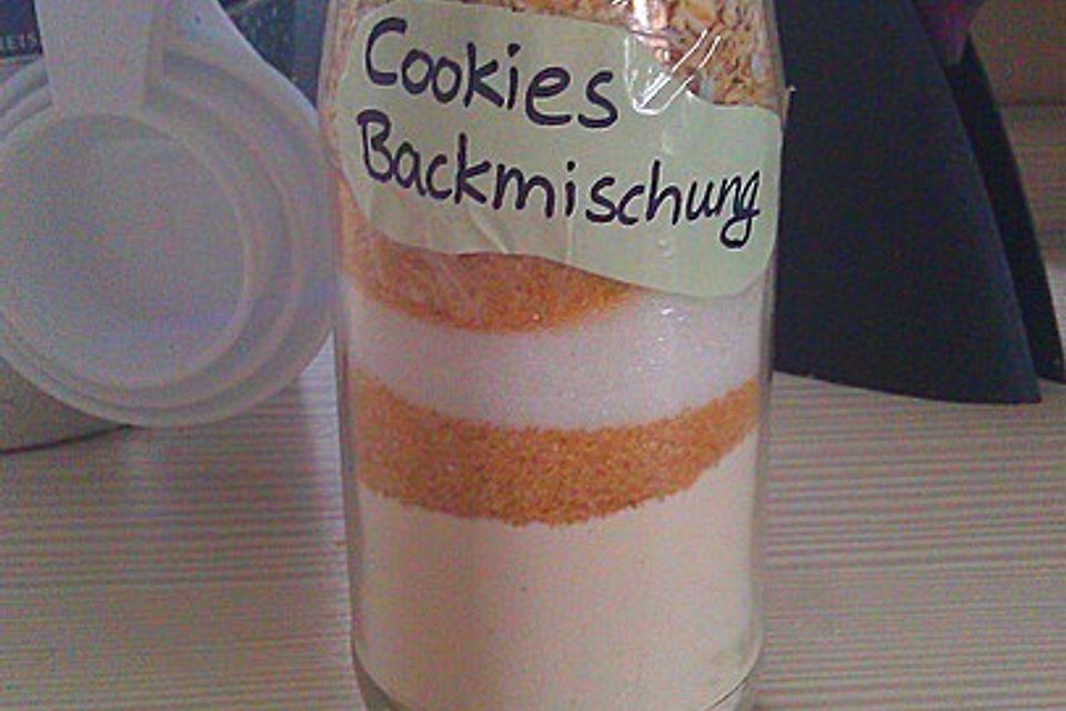 Bunte Cookies als Backmischung Bunte Cookies als Backmischung