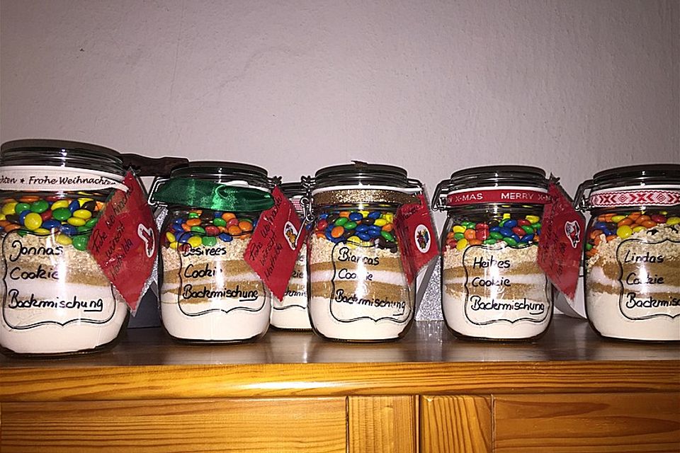 Bunte Cookies als Backmischung Bunte Cookies als Backmischung
