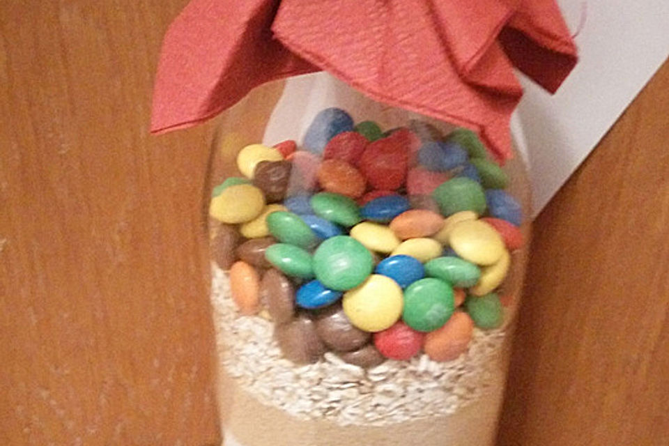 Bunte Cookies als Backmischung Bunte Cookies als Backmischung