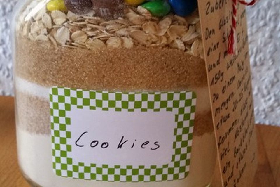 Bunte Cookies als Backmischung Bunte Cookies als Backmischung