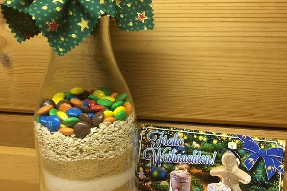 Bunte Cookies als Backmischung Bunte Cookies als Backmischung