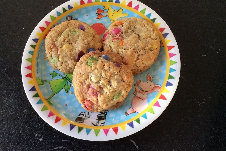 Bunte Cookies als Backmischung Bunte Cookies als Backmischung