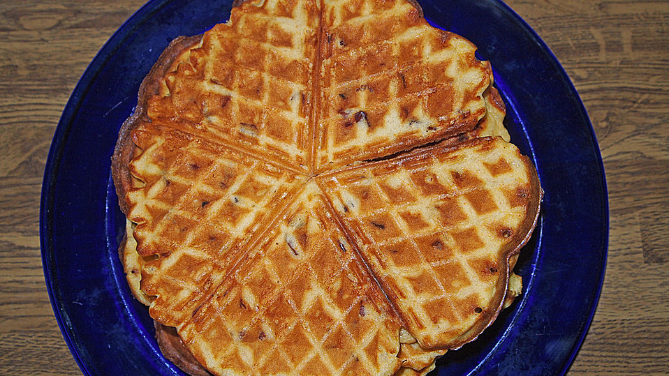 Speck-Käse-Waffeln von zizibee Speck-Käse-Waffeln von zizibee