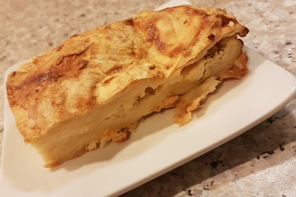 Börek aus verzupftem Yufka