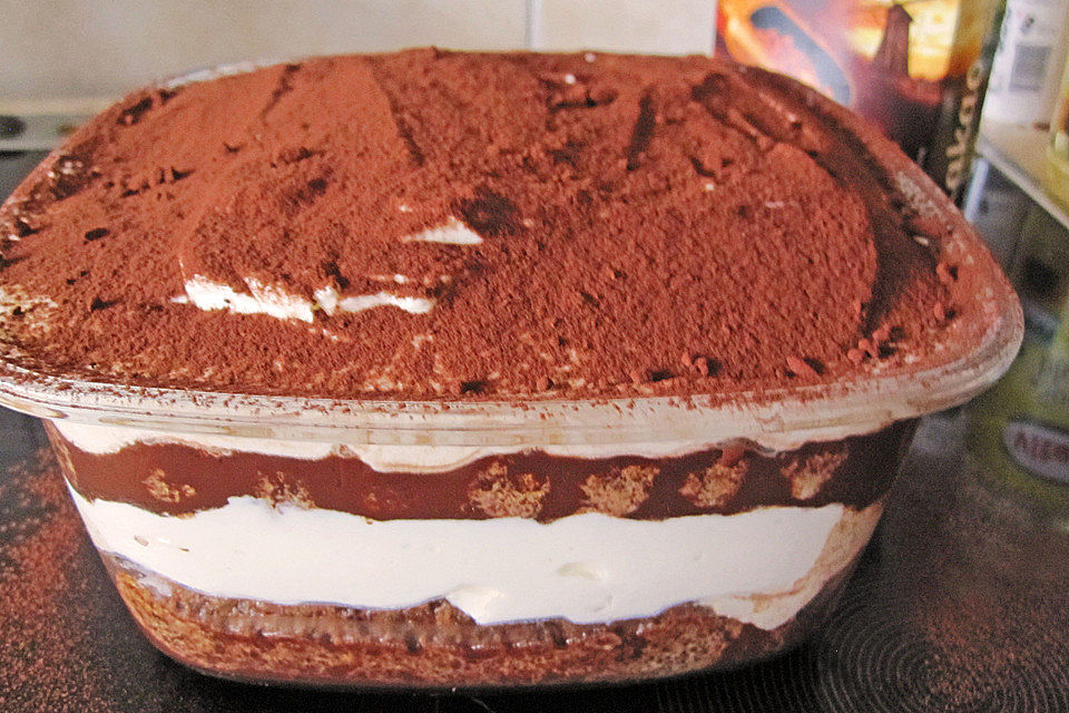 Tiramisu ohne Alkohol und Kaffee