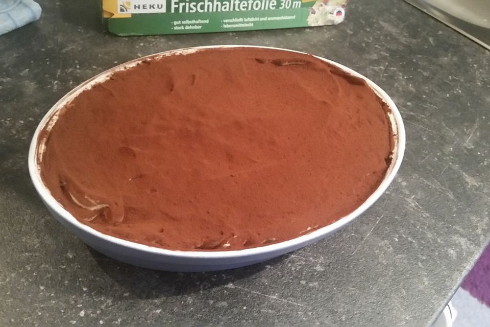 Tiramisu ohne Alkohol und Kaffee