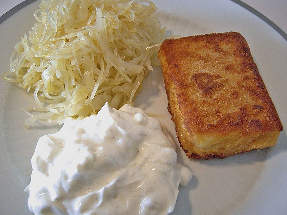 Gebackener Schafskäse mit kalter Tomatensoße von rose7| Chefkoch