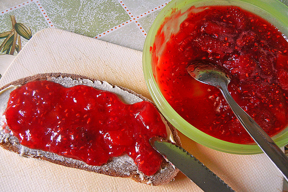 Erdbeer-Himbeer-Marmelade