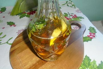 Kräuteröl für Salat und Fisch