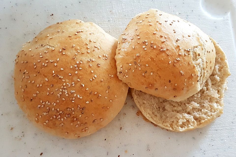 Der perfekte Burger Bun