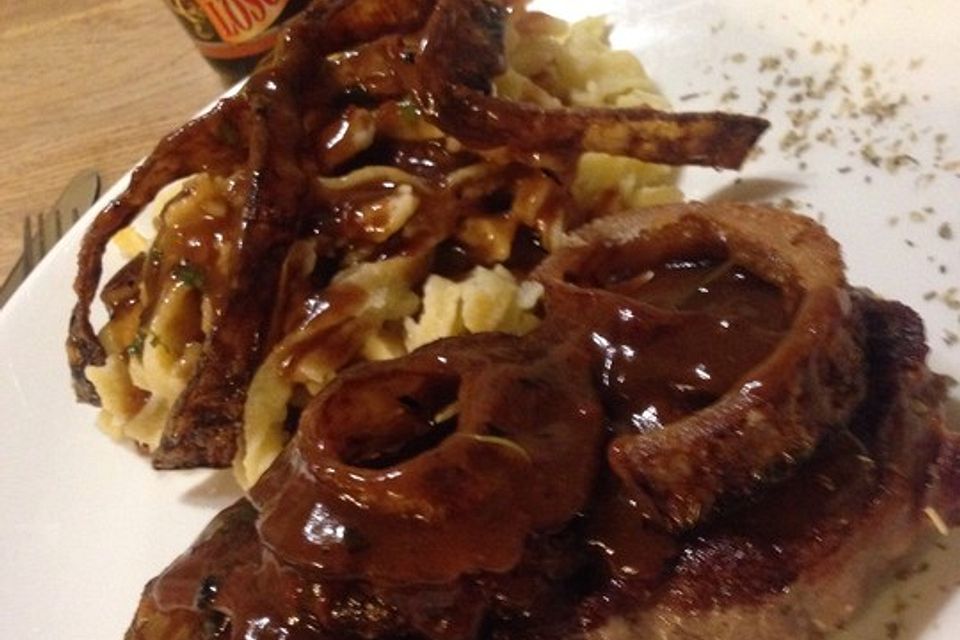 Schwäbischer Zwiebelrostbraten
