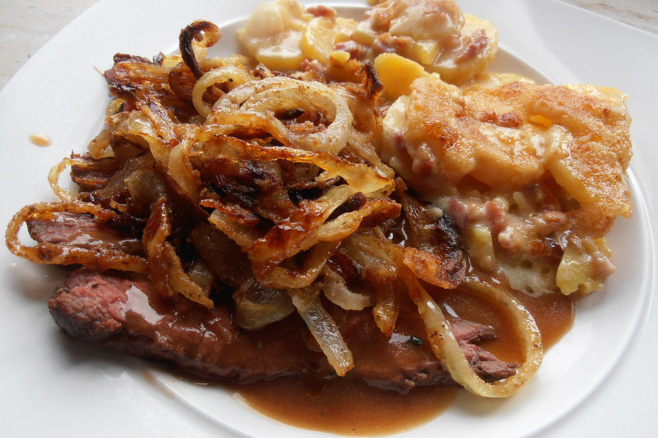 Schwäbischer Zwiebelrostbraten