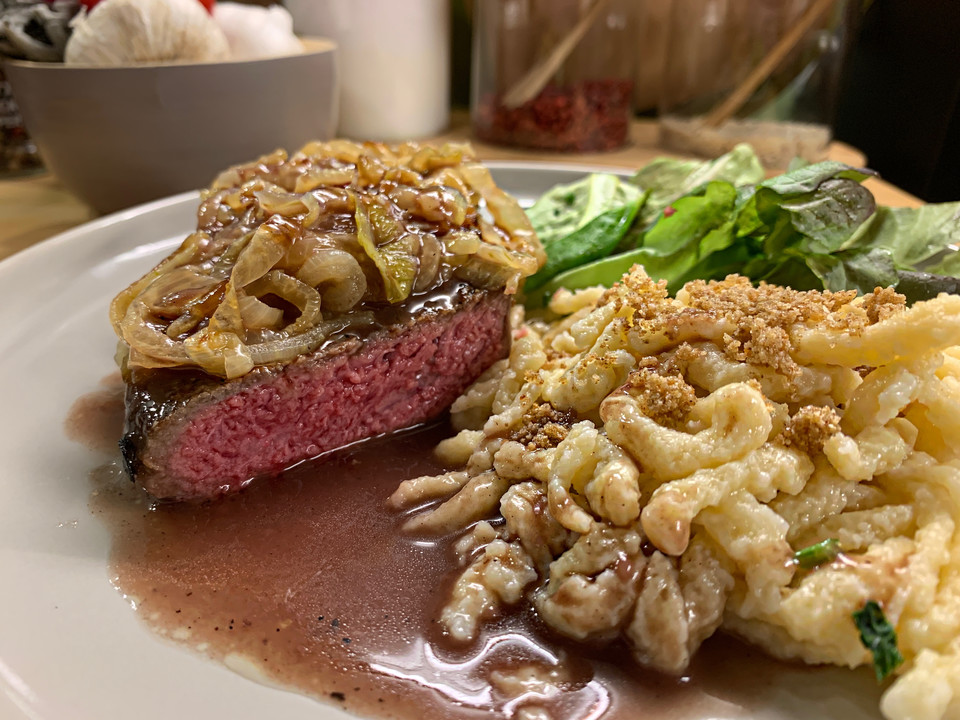 Schwäbischer Zwiebelrostbraten