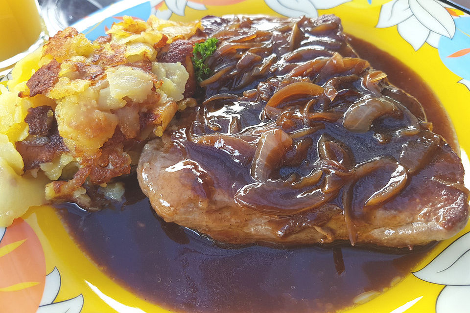 Schwäbischer Zwiebelrostbraten