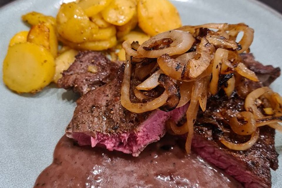 Schwäbischer Zwiebelrostbraten