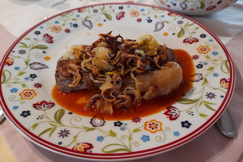 Schwäbischer Zwiebelrostbraten