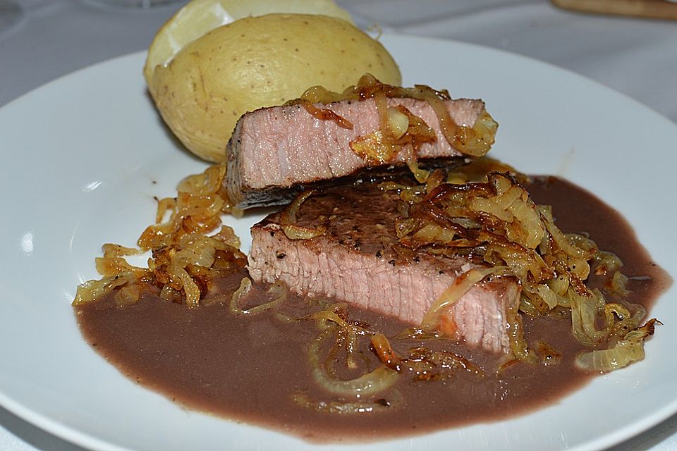 Schwäbischer Zwiebelrostbraten