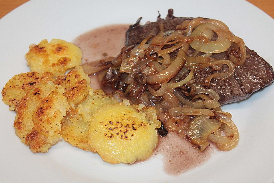 Schwäbischer Zwiebelrostbraten