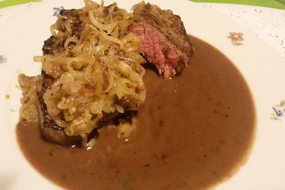 Schwäbischer Zwiebelrostbraten