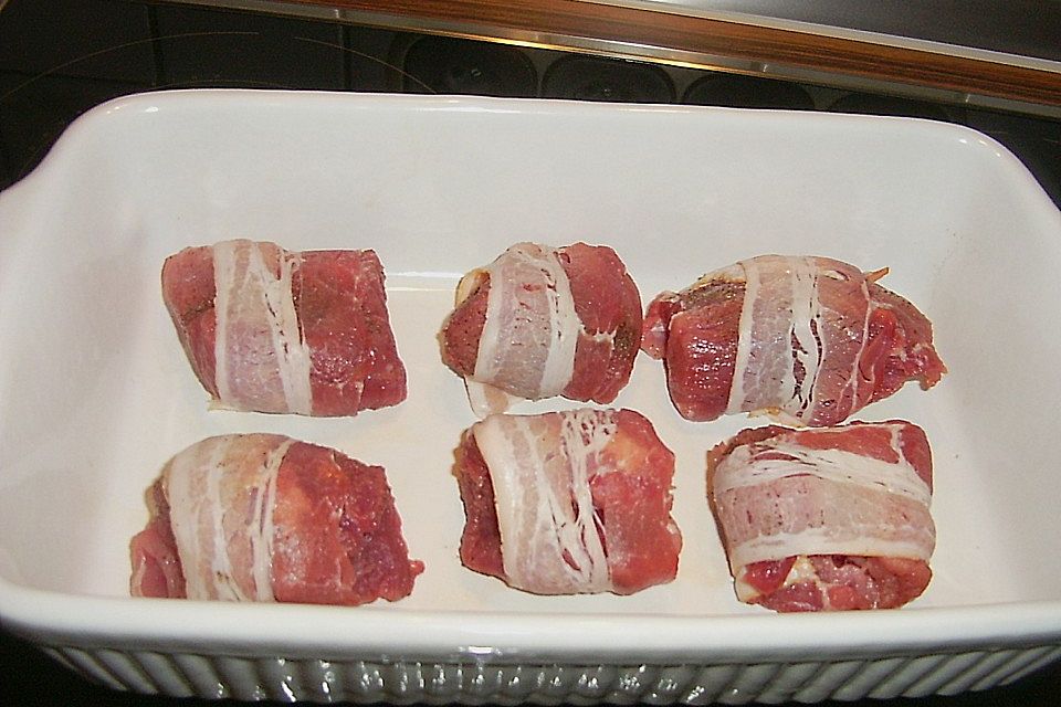 Schweinelende überbacken